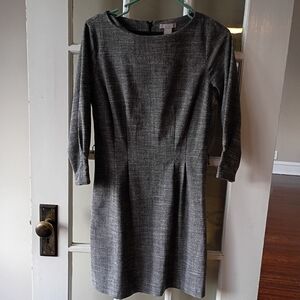H&M Dress Size Small Houndstooth Plaid Check Career Professional Church